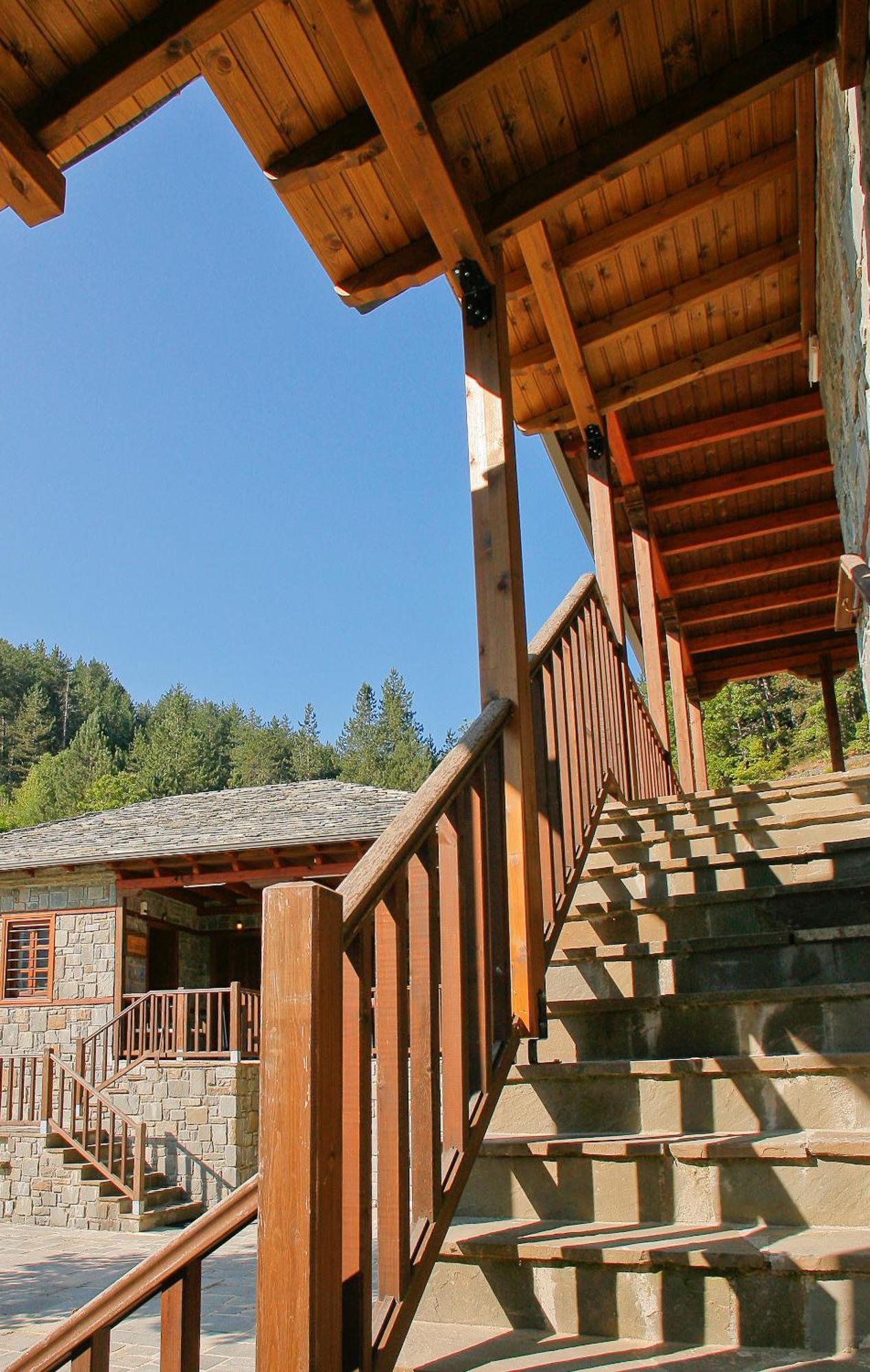 Kerasies Guesthouse Vovousa Bagian luar foto