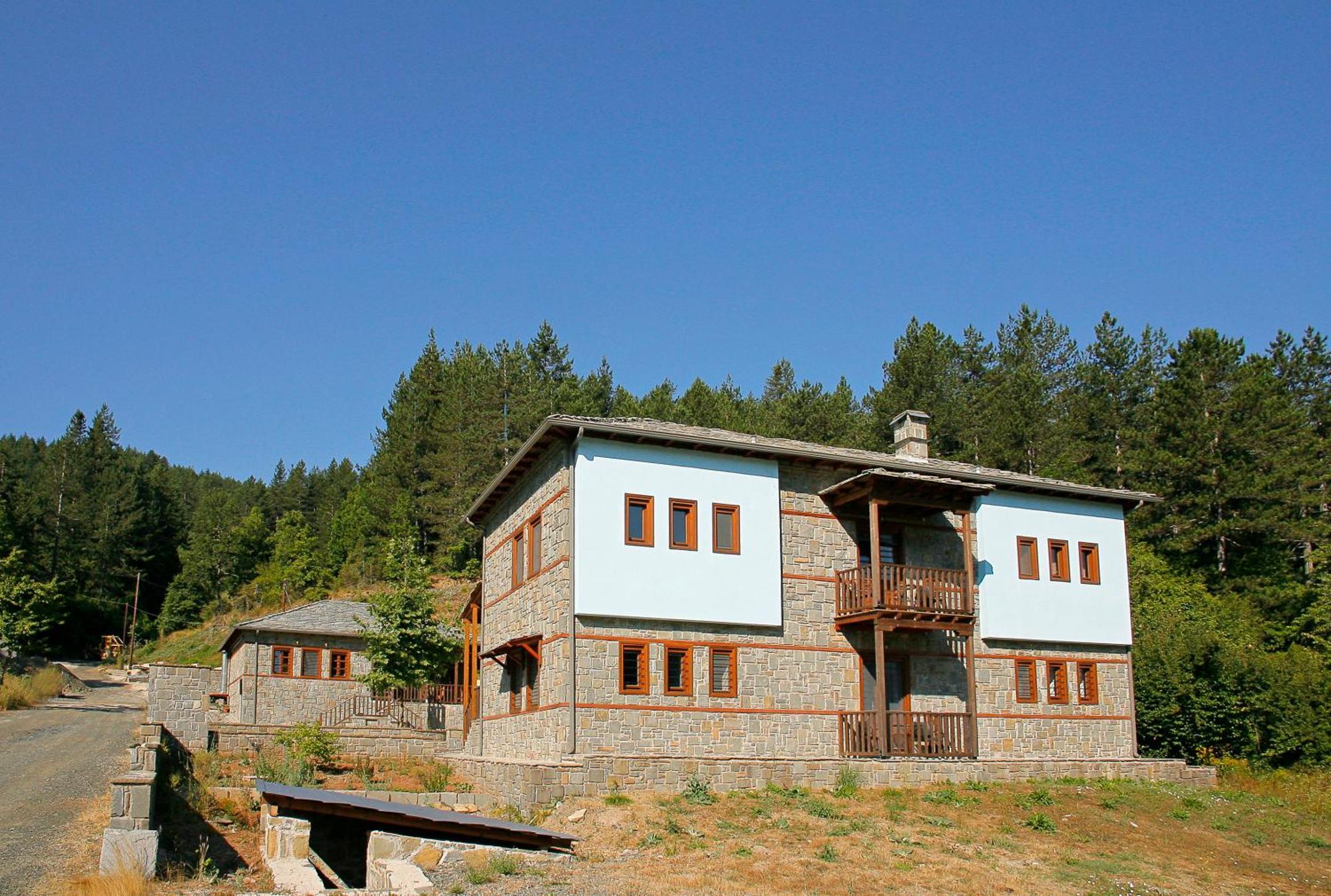 Kerasies Guesthouse Vovousa Bagian luar foto
