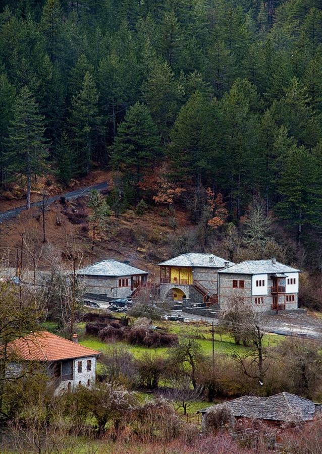 Kerasies Guesthouse Vovousa Bagian luar foto